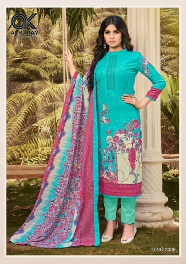 Al Karam Jasmine Vol-2 Cototn Designer Pakistani Dress Material